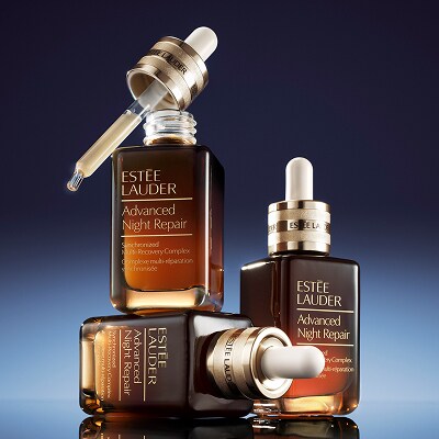 photo of estee lauder face serum advanced night repair serum